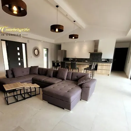 וילה U Sognu Fatu Piscine Privee Climatisee 8 Pers Proche Mer Riviere & Porto Vecchio *